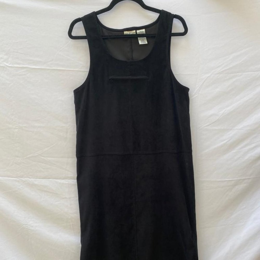 White Stag Suede Maxi Dress